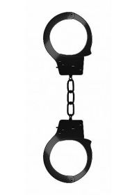 Ouch Beginners Handcuffs Metal Black