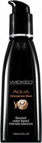 Wicked Aqua Lubricant Cinnamon Bun 4oz