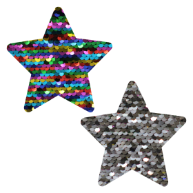 Reversible Sequin Star