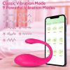 Remote Vibrator with App Control G Spot Vibrator with 9 Powerful Vibrations