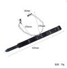 Faux Leather Choker Collar With Nipple Breast Clamp Clip Chain